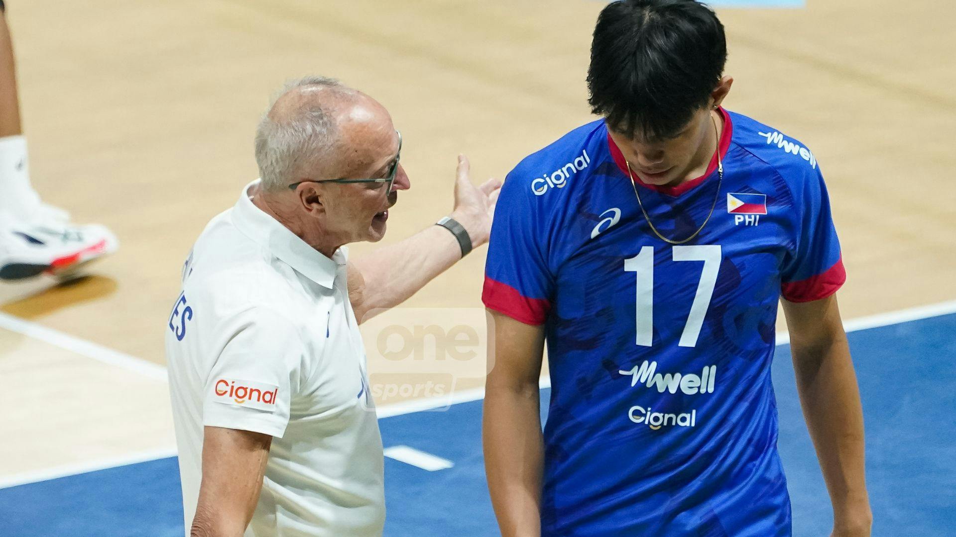 Leo Ordiales vows to bounce back after tough Alas debut in FIVB Men